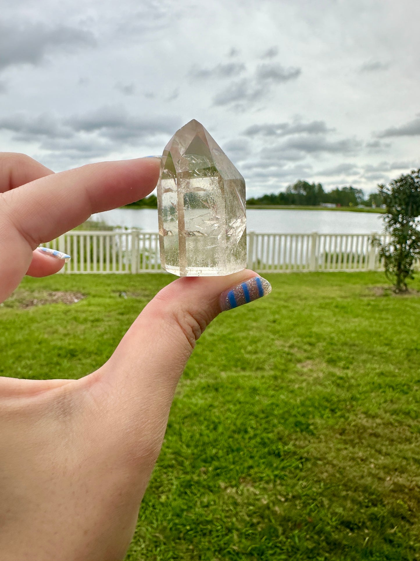 Citrine Tower - Natural Crystal Point for Manifestation & Abundance, Handcrafted Gemstone Obelisk, Energizing Decor for Positive Vibes