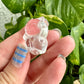 Clear Quartz Lucky Cat Carving - Handcrafted Crystal Maneki Neko, Symbol of Prosperity & Good Fortune, Unique Energy Amplifying Decor