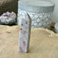 Pink Tourmaline Tower - Radiant Gemstone Obelisk for Emotional Healing & Love, Handcrafted Crystal Point, Serene Energy Decor Piece