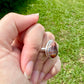 Laguna Lace Agate Sterling Silver Ring, Size 11, Unique Boho Statement Ring, Natural Gemstone Jewelry, Silver Ring for Women