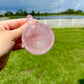 Rose Quartz Cup, Healing Crystal Drinkware, Unique Rose Quartz Chalice, Spiritual Gift for Crystal Lovers, Natural Stone Mug