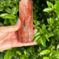Stunning Fire Quartz Tower for Energy and Creativity Boost - Enhance Your Living Space with Vibrant Gemstone, Ideal for Collectors and Healers