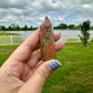 Captivating Unakite Tower - Harmonize Balance & Emotional Healing, A Gemstone Beacon of Growth and Heart Chakra Activation for Home and Spirit