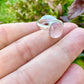 Sterling Silver Morganite Ring Size 6, Elegant Morganite Engagement Ring, Delicate Pink Gemstone Ring, Perfect Anniversary Gift