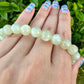 Green Moonstone Beaded Bracelet - Radiate Serenity and Feminine Energy, Perfect for Enhancing Intuition and Emotional Balance, Ideal for Daily Wear