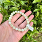 Green Moonstone Beaded Bracelet - Radiate Serenity and Feminine Energy, Perfect for Enhancing Intuition and Emotional Balance, Ideal for Daily Wear