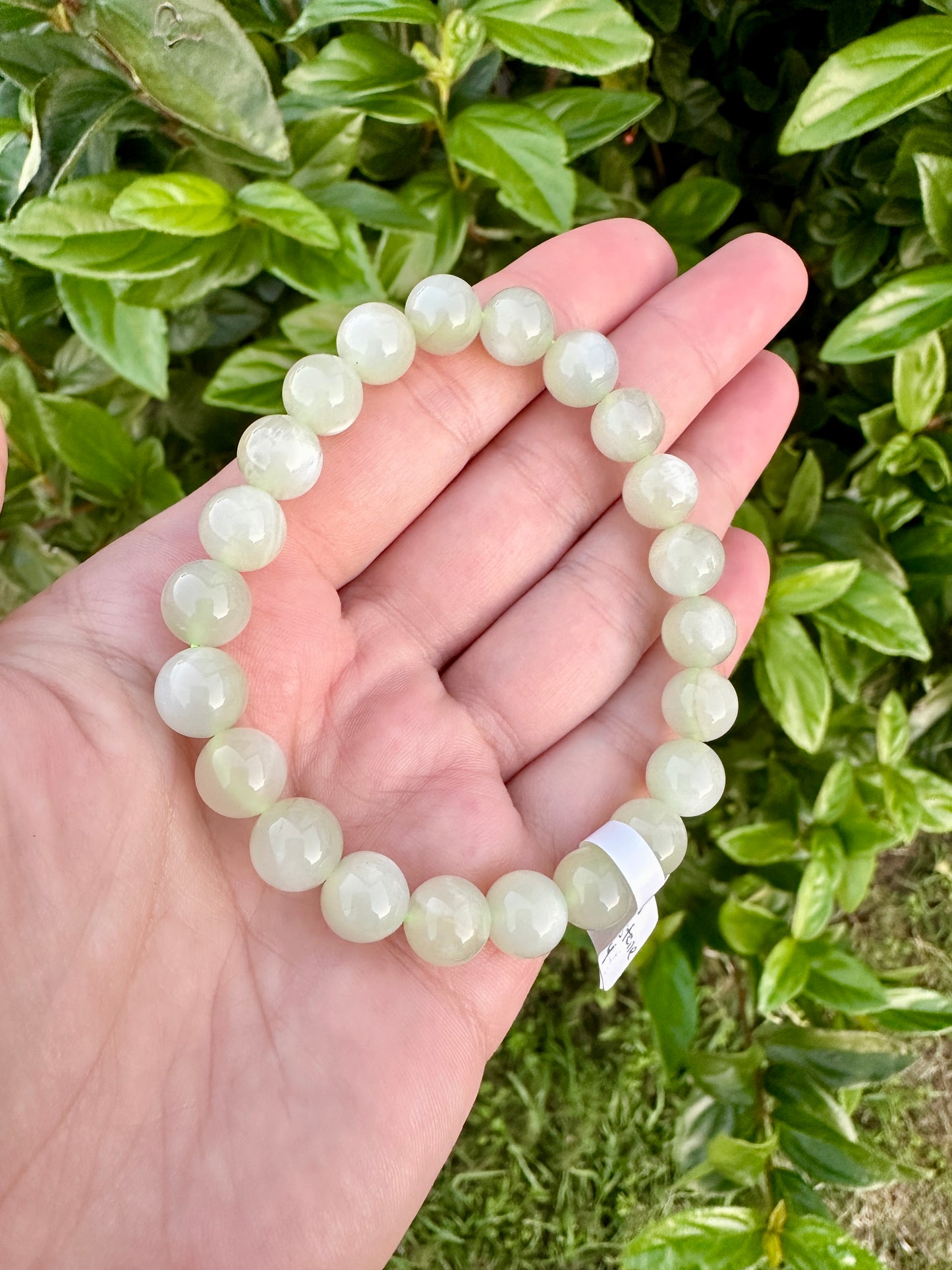 Green Moonstone Beaded Bracelet - Radiate Serenity and Feminine Energy, Perfect for Enhancing Intuition and Emotional Balance, Ideal for Daily Wear