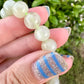 Green Moonstone Beaded Bracelet - Radiate Serenity and Feminine Energy, Perfect for Enhancing Intuition and Emotional Balance, Ideal for Daily Wear