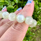 Green Moonstone Beaded Bracelet - Radiate Serenity and Feminine Energy, Perfect for Enhancing Intuition and Emotional Balance, Ideal for Daily Wear