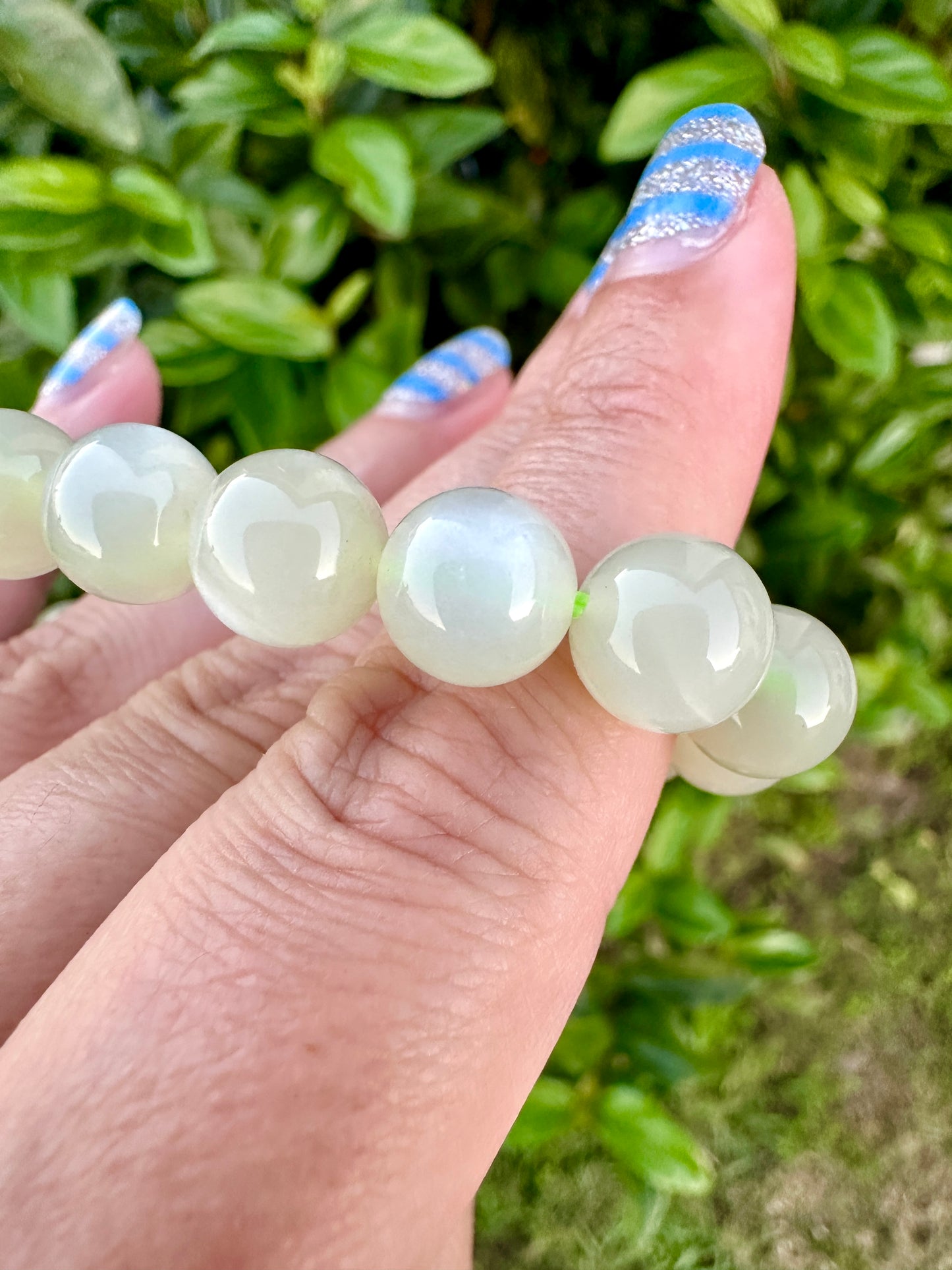 Green Moonstone Beaded Bracelet - Radiate Serenity and Feminine Energy, Perfect for Enhancing Intuition and Emotional Balance, Ideal for Daily Wear