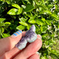 Uruguayan Amethyst Druzy Butterfly - Captivating Gemstone Art for Tranquility and Spiritual Awakening, Perfect for Collectors and Home Decor