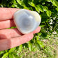 Orca Agate Heart - Dive into Emotional Healing and Oceanic Serenity, Perfect for Love and Calmness, Ideal for Meditation and Romantic Decor