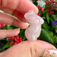 Exquisite Rose Quartz Woman Body Carving - Celebrate Feminine Energy and Love with This Elegant Decor Piece