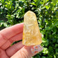 Golden Healer Quartz Tower - A Beacon of Healing and Vitality, Perfect for Energy Work and Aesthetic Decor