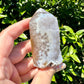 Druzy Agate Tower - Natural Gemstone Decor for Healing and Energy Balancing, Perfect for Meditation and Home Decoration