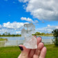 Clear Quartz Horse Carving, Crystal Horse Figurine, Healing Quartz Animal Sculpture, Unique Gemstone Decor for Horse Lovers