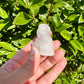 Clear Quartz Laughing Buddha Statue for Positive Energy & Happiness - Perfect Feng Shui Decor for Home and Office