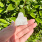 Clear Quartz Laughing Buddha Statue for Positive Energy & Happiness - Perfect Feng Shui Decor for Home and Office