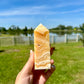 Orange Calcite Tower for Energy Boost & Creativity - Enhance Your Space with Vibrant Healing Crystal Decor