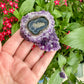 Uruguayan Amethyst Stalactite - A Majestic Natural Wonder for Collectors and Decor Enthusiasts