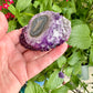 Uruguayan Amethyst Stalactite - A Majestic Natural Wonder for Collectors and Decor Enthusiasts