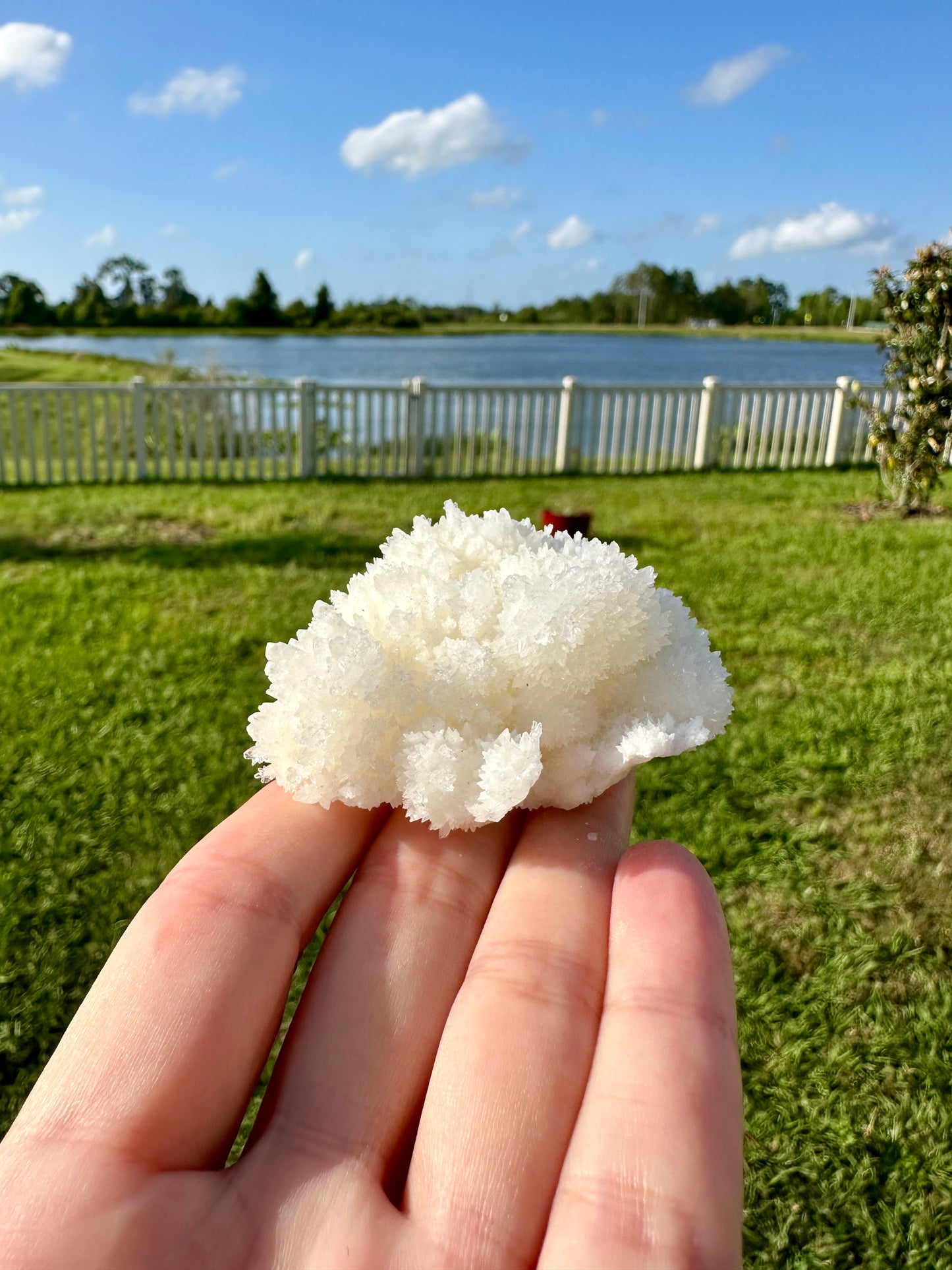 Aragonite Specimen - Stunning Natural Crystal for Collection, Perfect for Home Decor and Meditation, Enhances Earth Connection