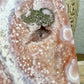 Pink Amethyst with Pyrite Inclusions - Freeform