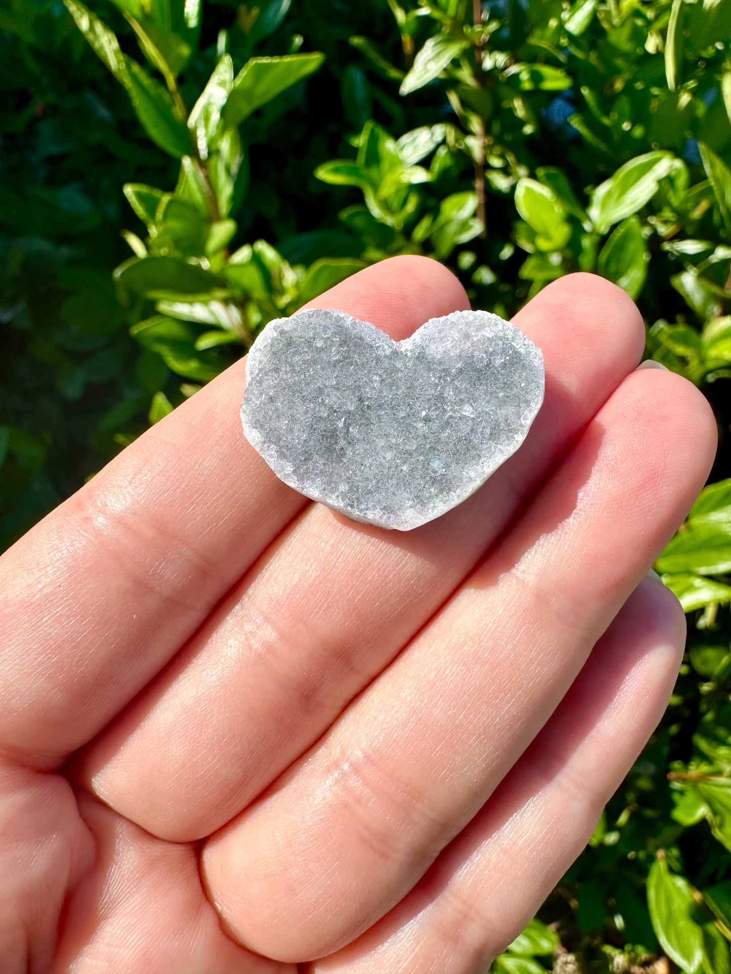 Uruguayan Amethyst Druzy Heart - Stunning Natural Gemstone, Perfect for Collectors and Home Decor, Radiant Purple Crystal Display