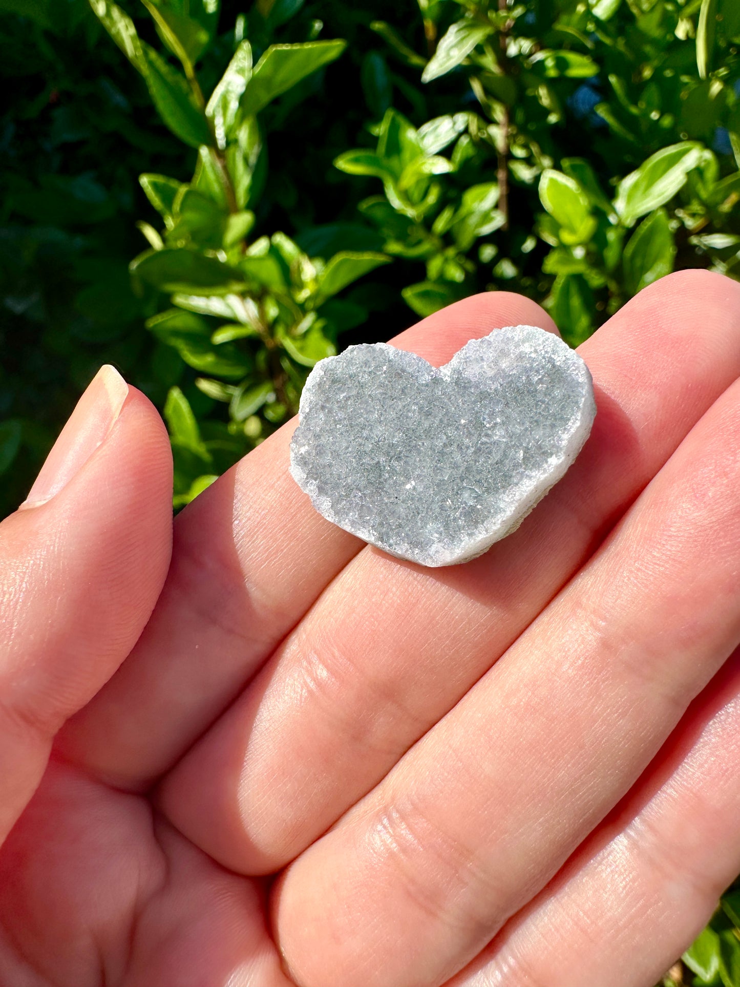 Uruguayan Amethyst Druzy Heart - Stunning Natural Gemstone, Perfect for Collectors and Home Decor, Radiant Purple Crystal Display