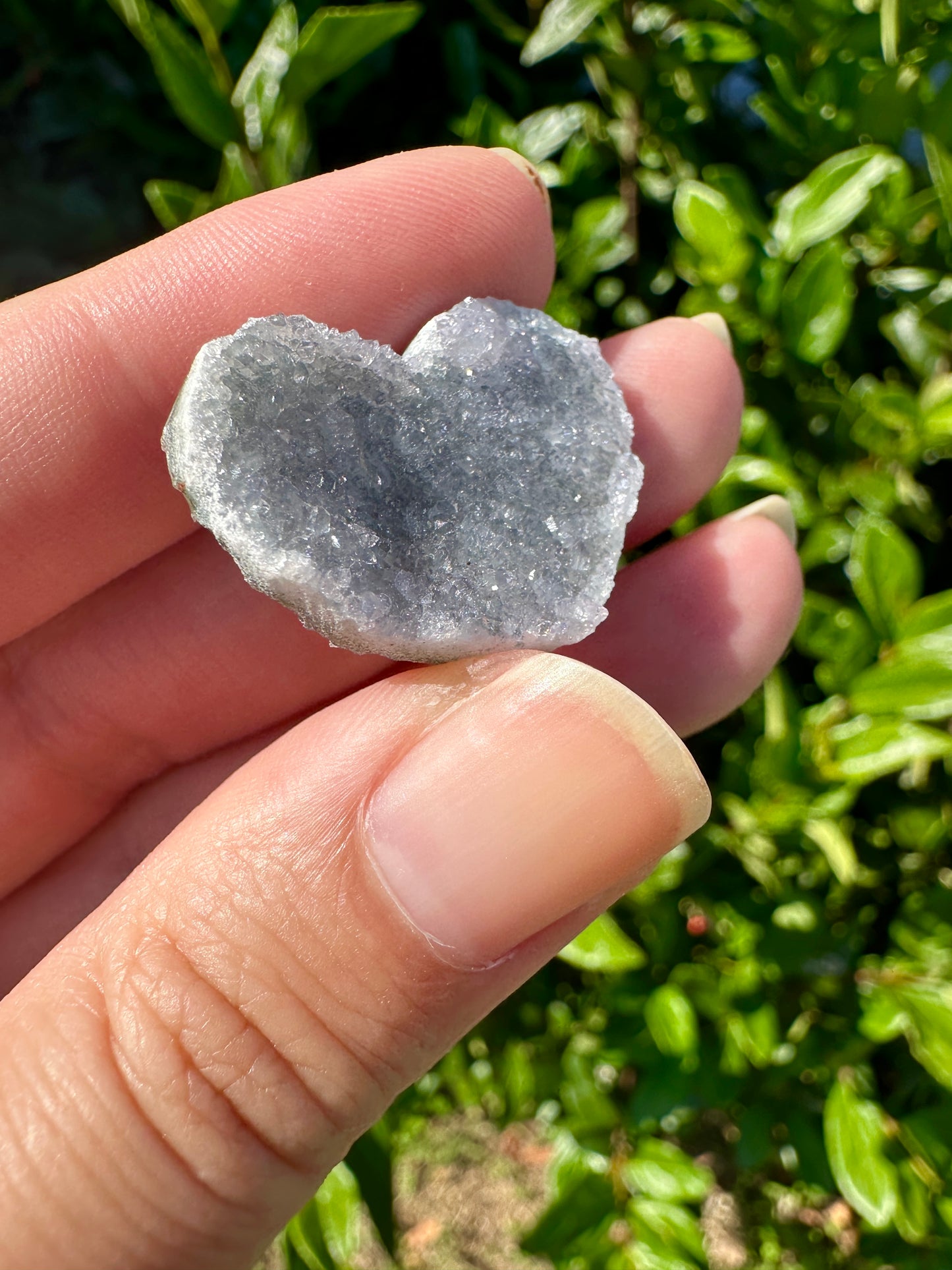 Uruguayan Amethyst Druzy Heart - Stunning Natural Gemstone, Perfect for Collectors and Home Decor, Radiant Purple Crystal Display