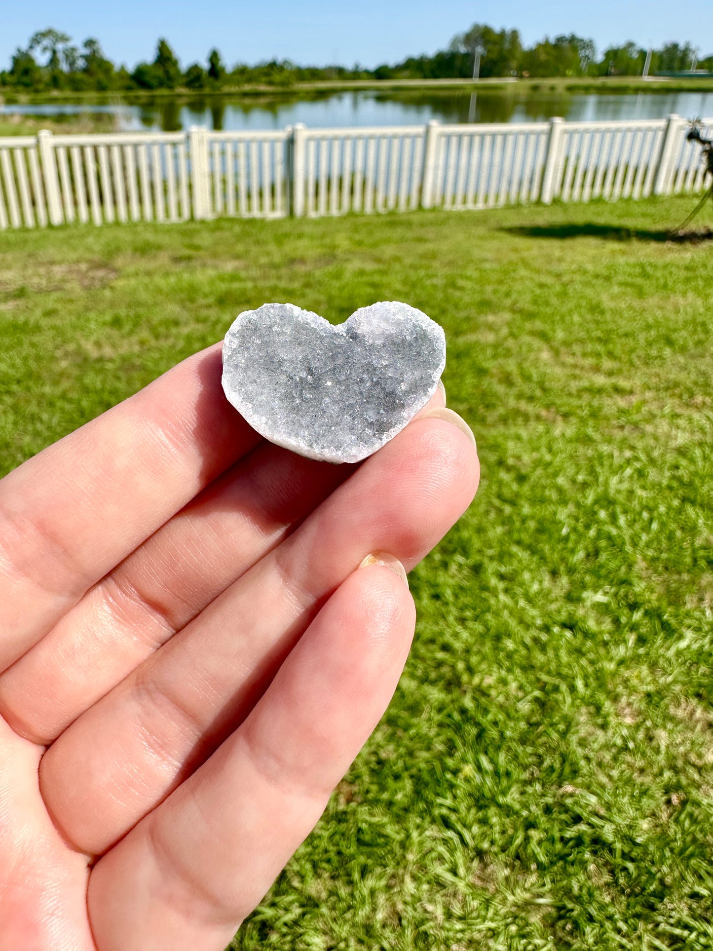 Uruguayan Amethyst Druzy Heart - Stunning Natural Gemstone, Perfect for Collectors and Home Decor, Radiant Purple Crystal Display