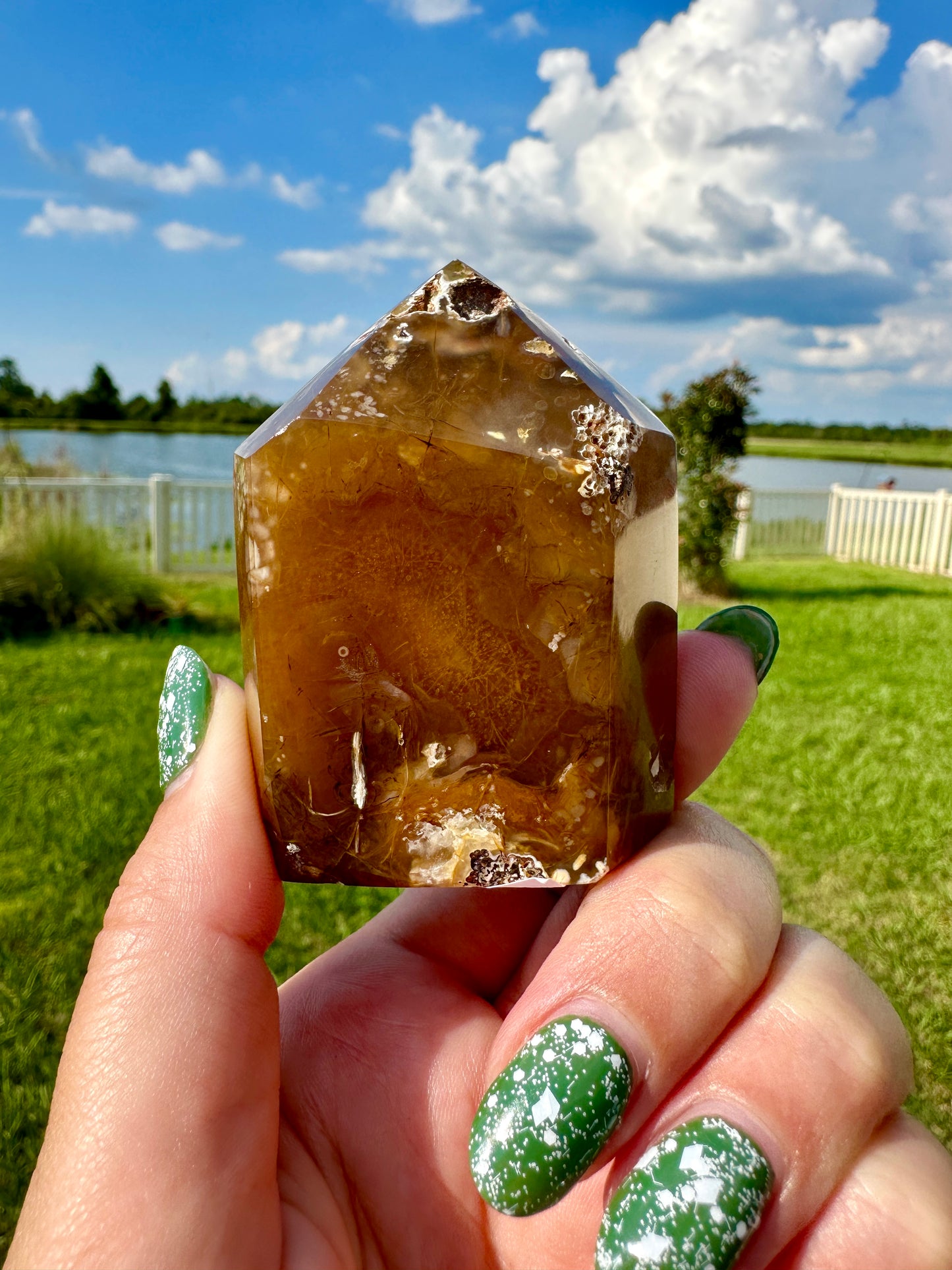 Druzy Agate - Tower