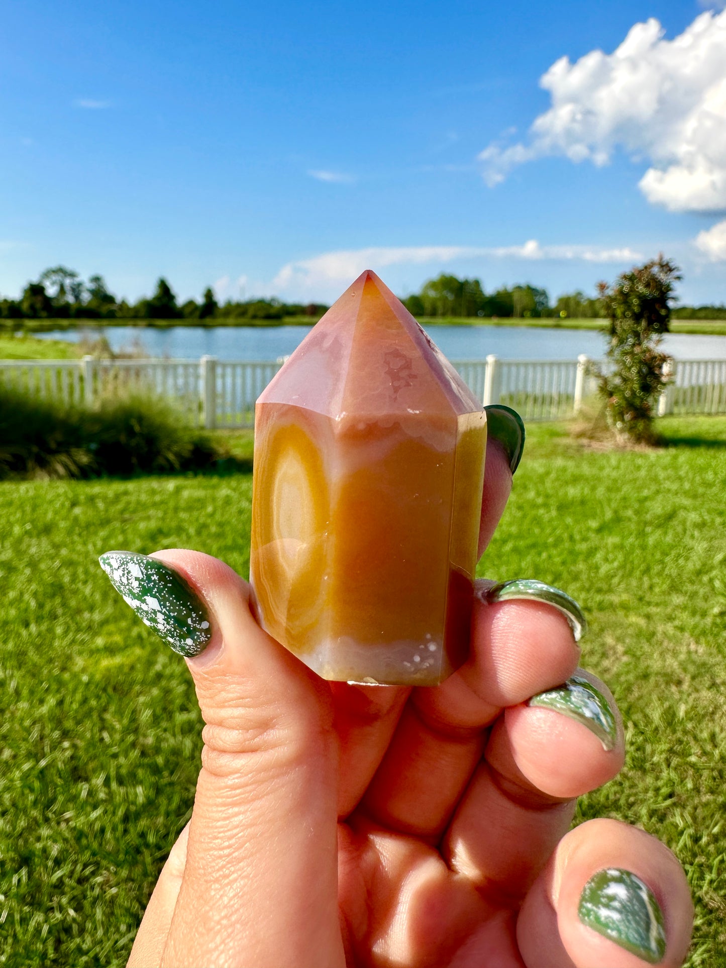Druzy Agate - Tower