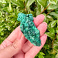 Fibrous Malachite Specimen - Stunning Natural Mineral Display, Perfect for Collectors and Home Decor, Rich Green Textures