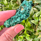 Fibrous Malachite Specimen - Stunning Natural Mineral Display, Perfect for Collectors and Home Decor, Rich Green Textures