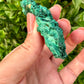 Fibrous Malachite Specimen - Stunning Natural Mineral Display, Perfect for Collectors and Home Decor, Rich Green Textures