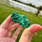 Fibrous Malachite Specimen - Stunning Natural Mineral Display, Perfect for Collectors and Home Decor, Rich Green Textures