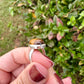 Sterling Silver Tiger's Eye Ring, Size 5.5 Handmade Gemstone Jewelry, Natural Stone Boho Ring, Unique Gift for Women or Men