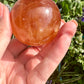 Beautiful Honey Calcite Sphere - Perfect for Crystal Healing and Home Decor, Radiate Warm Energy with Natural Calcite Ball