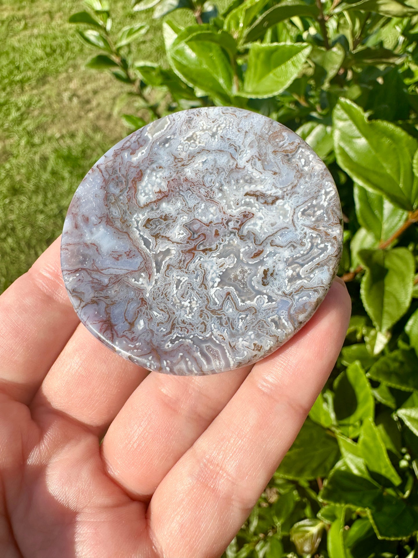 Stunning Ocean Jasper Bowl - Unique Decorative Piece for Home or Office, Enhance Your Space with Natural Earthy Tones