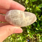 Moonstone with Sunstone Heart Carving