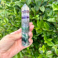 Fluorite Tower: Elevate Your Space with Healing Energies and Vibrant Color - A Must-Have for Meditation and Focus