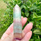 Fluorite Tower: Elevate Your Space with Healing Energies and Vibrant Color - A Must-Have for Meditation and Focus