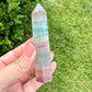 Fluorite Tower: Elevate Your Space with Healing Energies and Vibrant Color - A Must-Have for Meditation and Focus