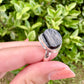 Black Tourmaline Sterling Silver Ring Size 9 - Elegant Handcrafted Gemstone Jewelry for Everyday Elegance and Protection