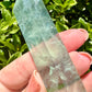 Green Fluorite Tower - Exquisite Crystal Point for Focus and Growth, Perfect for Meditation and Home Decor