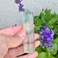 Green Fluorite Tower - Exquisite Crystal Point for Focus and Growth, Perfect for Meditation and Home Decor