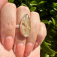 Gold Rutile Sterling Silver Ring Size 8.25: Exquisite Handcrafted Ring with Unique Golden Needle Inclusions, Ideal for Daily Wear or Special Occasions (Copy)