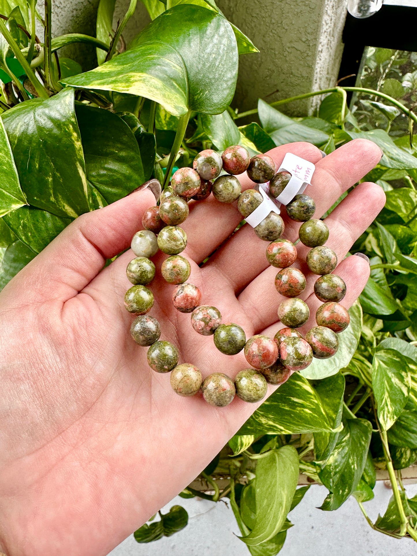 Unakite - 10mm Bracelet