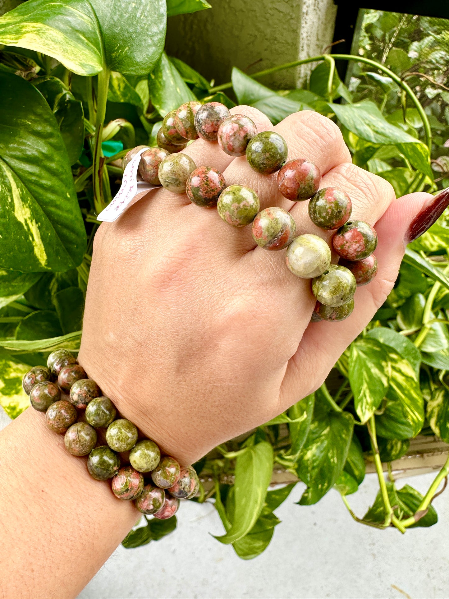 Unakite - 10mm Bracelet